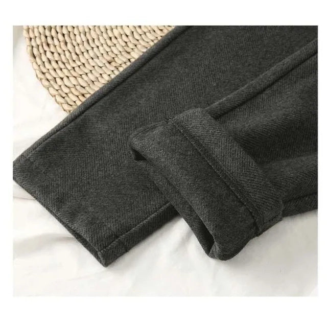 Dark Academia High Waisted Pants - Professional Trousers