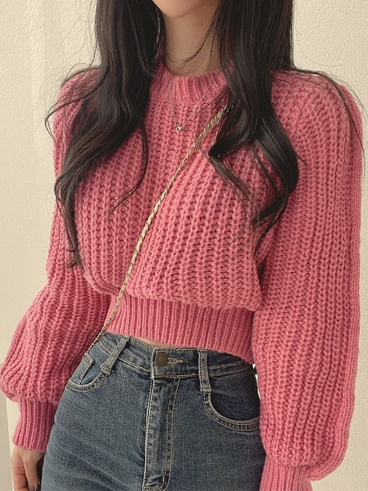 Dark Academia Vintage Sweater - Soft Warm