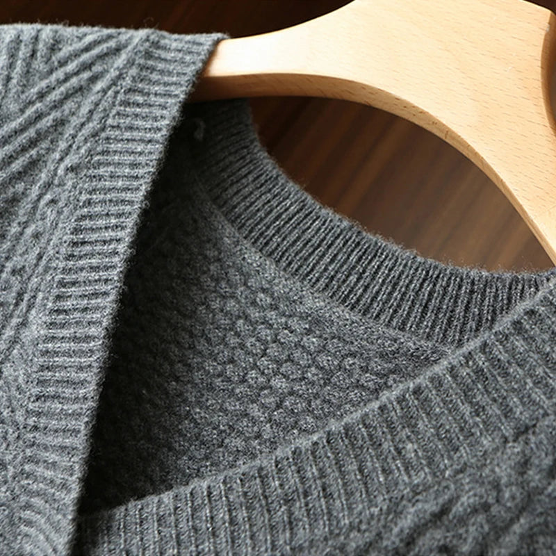 Dark Academia Knitted Waistcoat - V-Neck Elegant