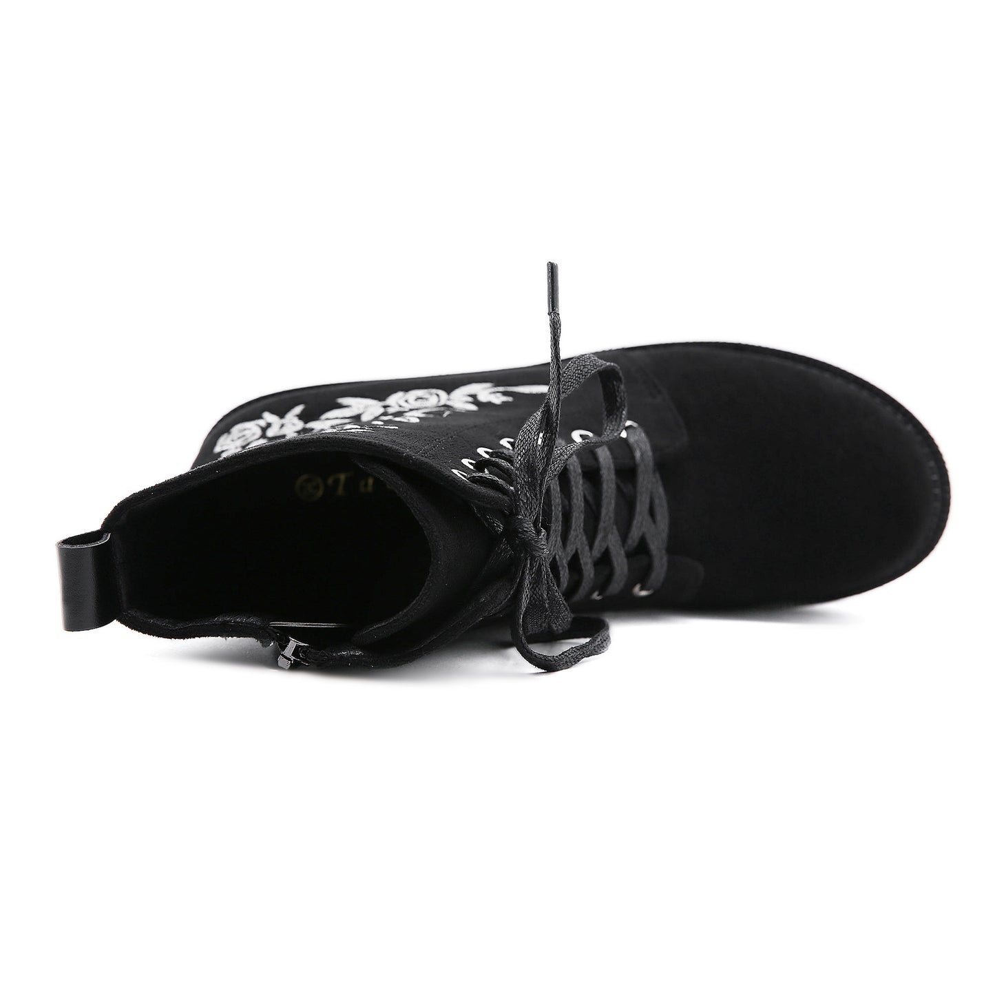 Dark Academia Platform Boots - Gothic Lace Up