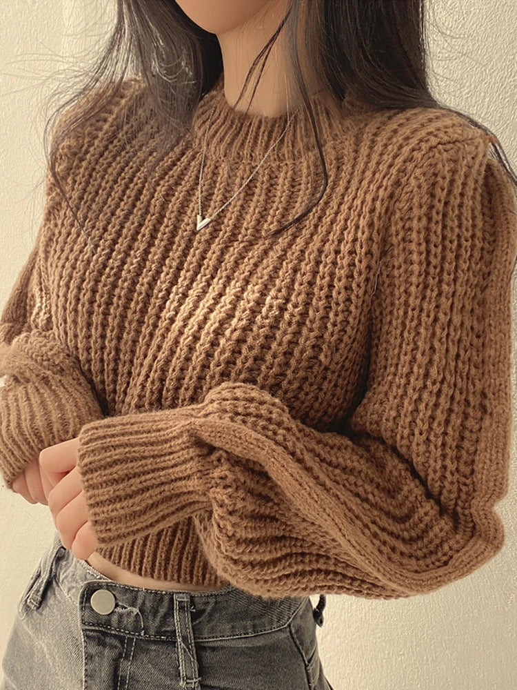 Dark Academia Vintage Sweater - Soft Warm