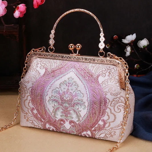 Dark Academia Fringe Tote Bag - Chain Tassel