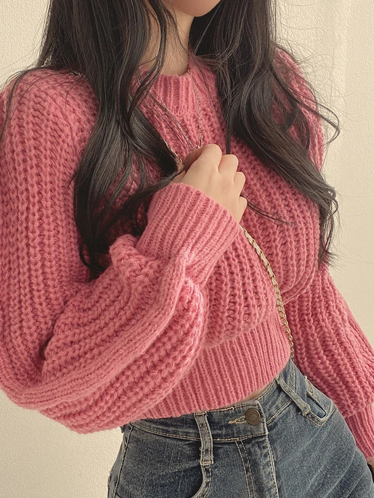 Dark Academia Vintage Sweater - Soft Warm